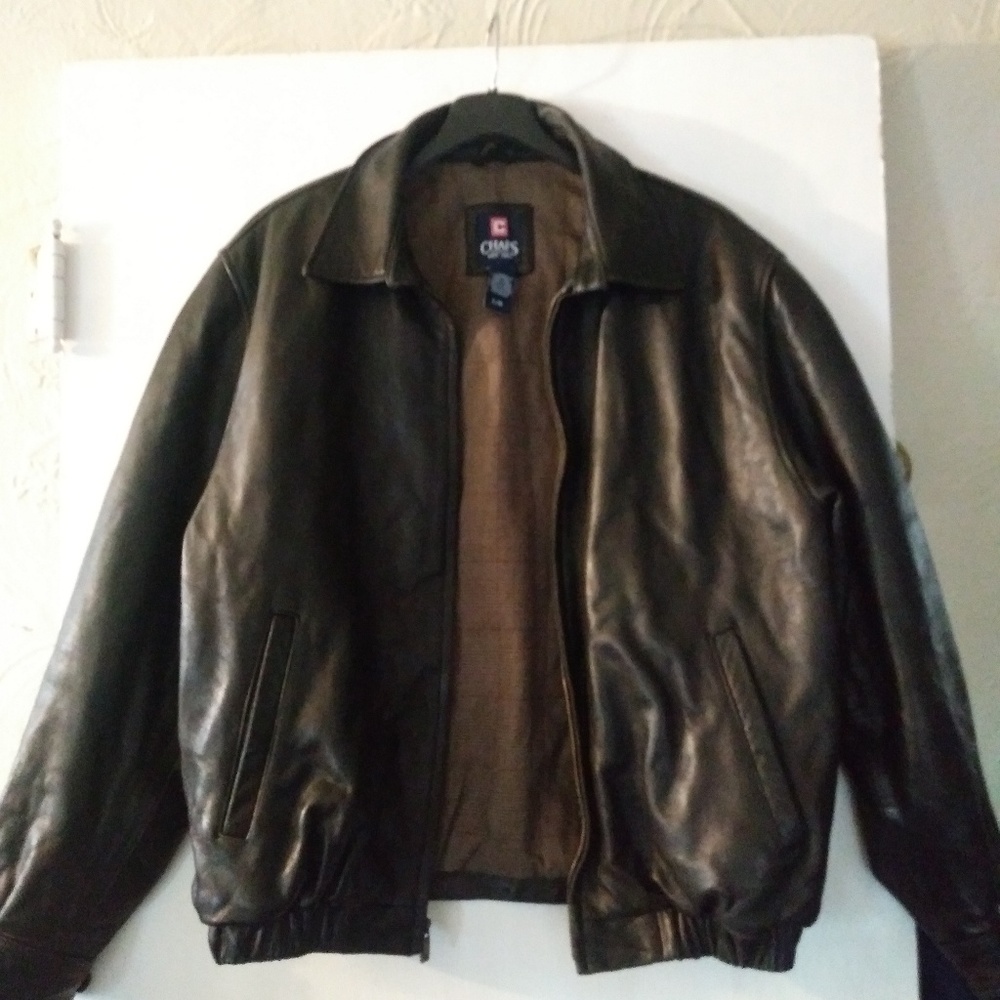 100% genuine leather chaps jacket
